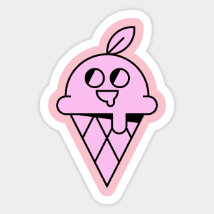 Veggie Ice Cream Sticker